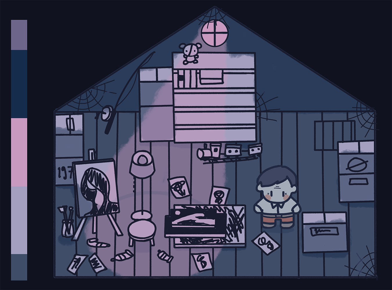 Attic illustration